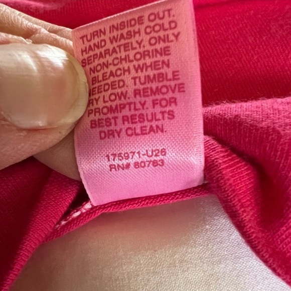 VS PINK PILLOW DECORATIVE THROW 2005 PILLOW & CASE BLUE SAY YES TO PINK VINTAGE - Picture 12 of 13